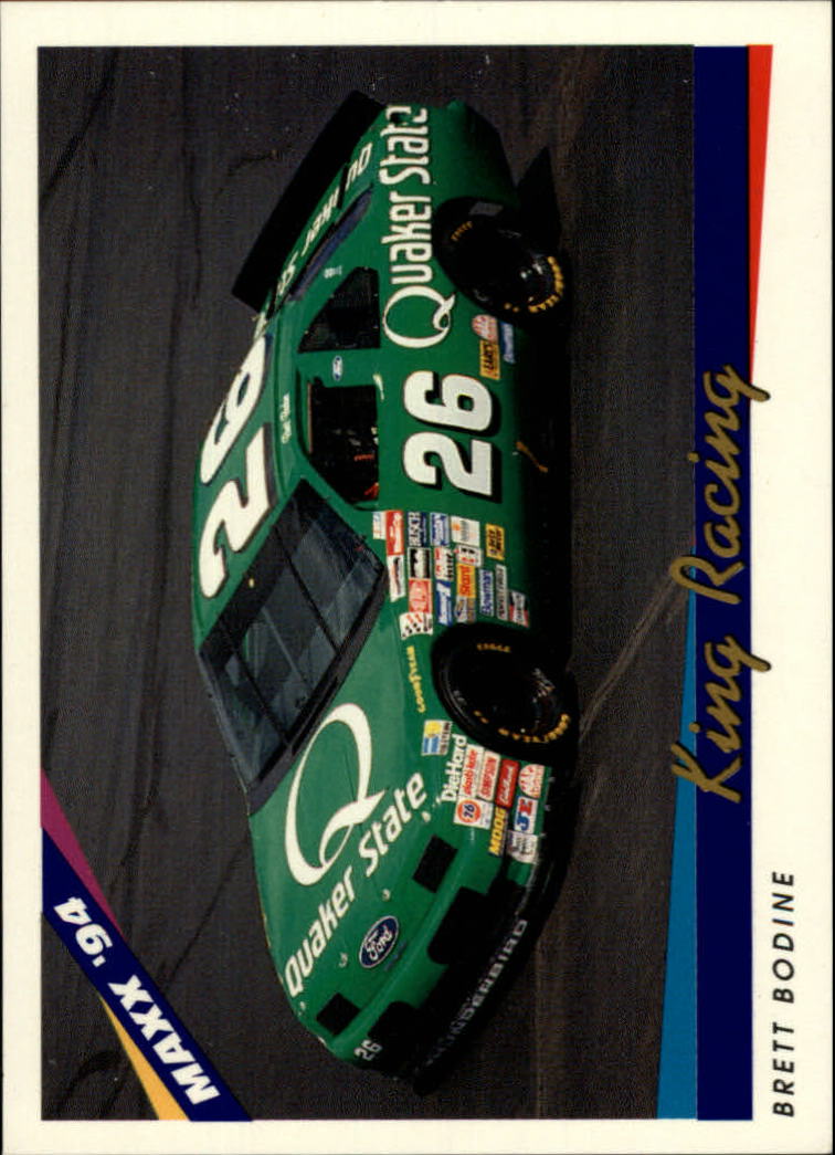 1994 Maxx #76 Brett Bodine's Car