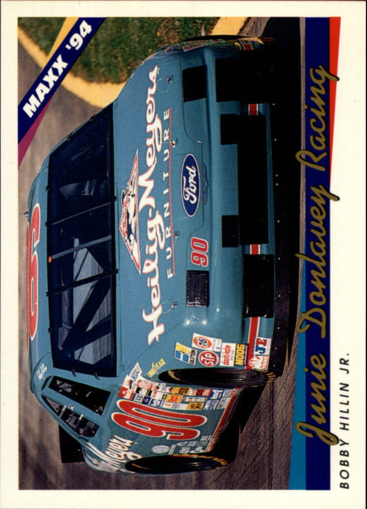 1994 Maxx #82 Bobby Hillin's Car