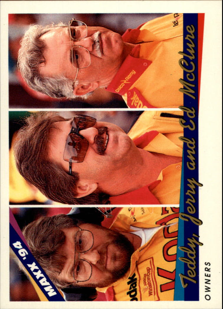 1994 Maxx #93 Ted.McClure/J.McClure/Ed McClure