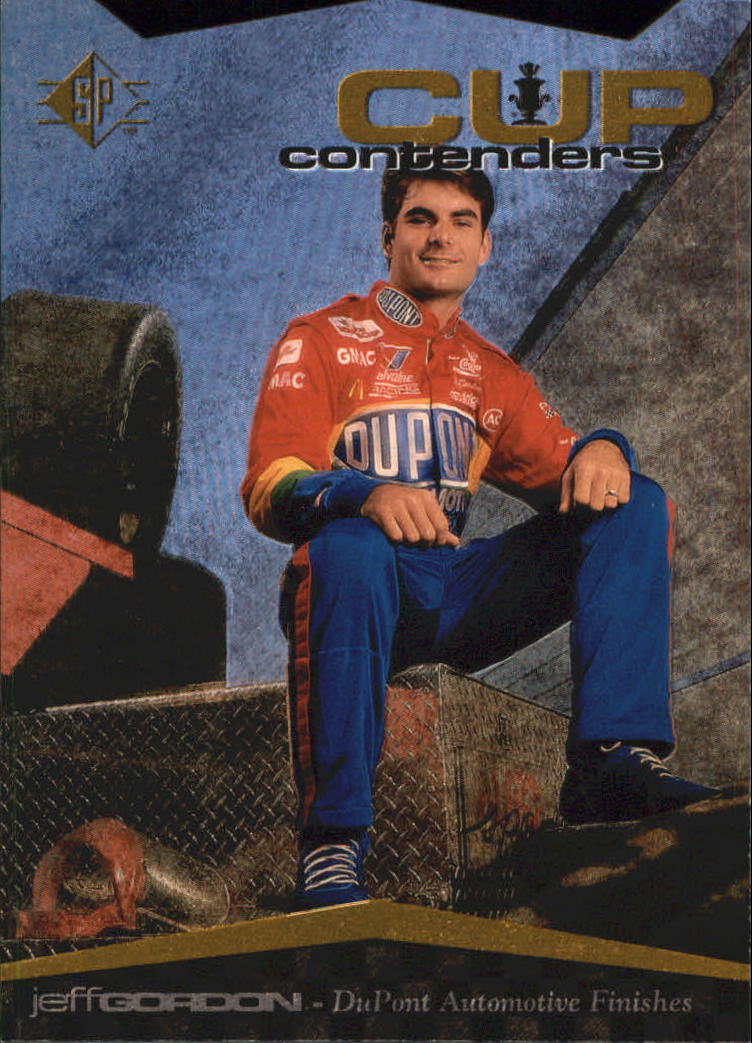 1995 SP Die Cuts #18 Jeff Gordon