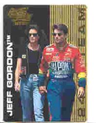 1995 Action Packed Country 24K Team #3 Jeff Gordon