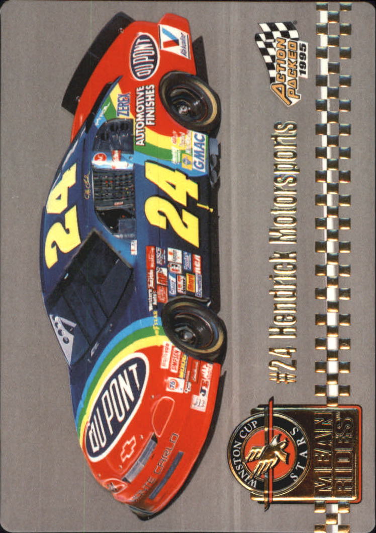 1995 Action Packed Stars #40 Jeff Gordon's Car
