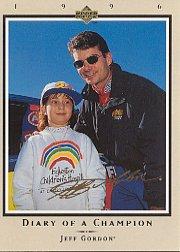 1996 Upper Deck Road To The Cup Diary of a Champion #DC6 Jeff Gordon