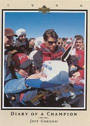 1996 Upper Deck Road To The Cup Diary of a Champion #DC9 Jeff Gordon