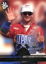 1996 Press Pass Checkered Flags #CF1 Jeff Gordon