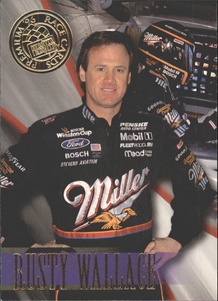 1996 Press Pass Premium #5 Rusty Wallace