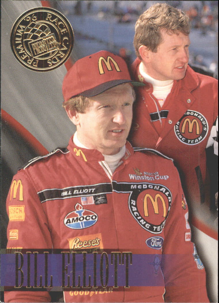 1996 Press Pass Premium #8 Bill Elliott