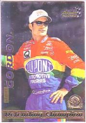 1996 Action Packed Credentials Silver Speed #3 Jeff Gordon DC