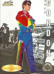 1996 Action Packed Credentials Leaders of the Pack #7 Jeff Gordon