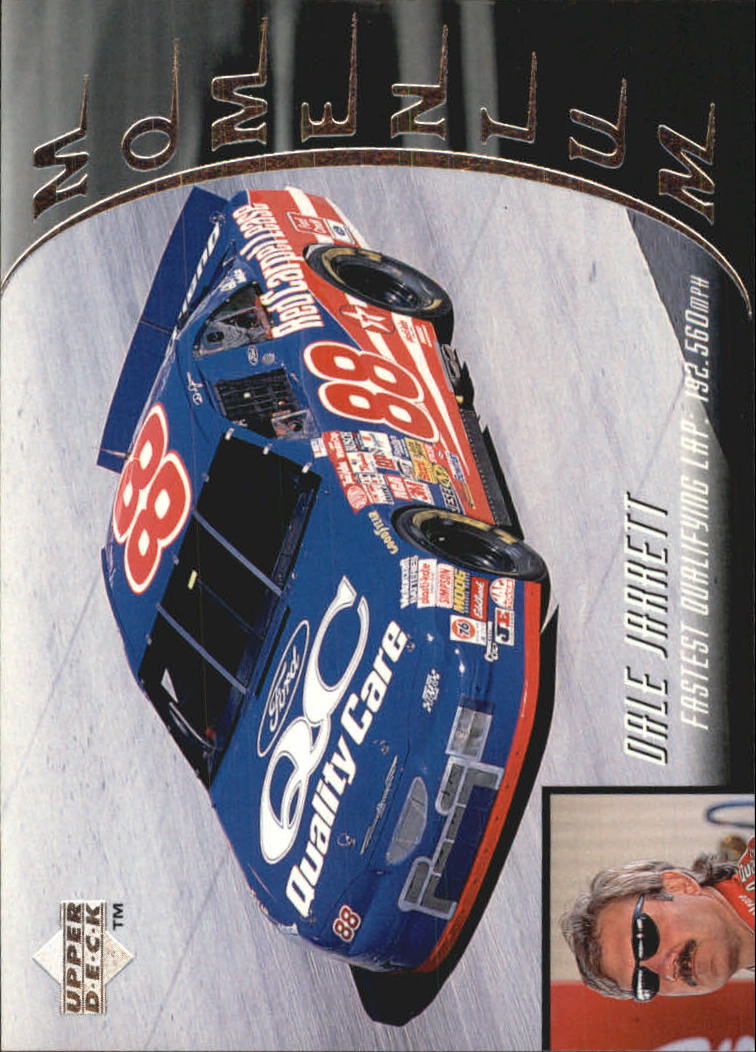 1997 Upper Deck Victory Circle #86 Dale Jarrett's Car