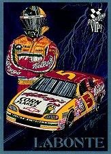 1997 VIP Knights of Thunder #KT5 Terry Labonte