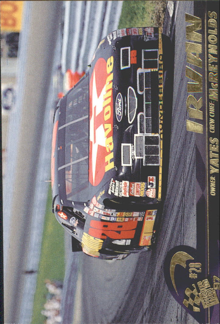 1997 Press Pass #40 Ernie Irvan's Car