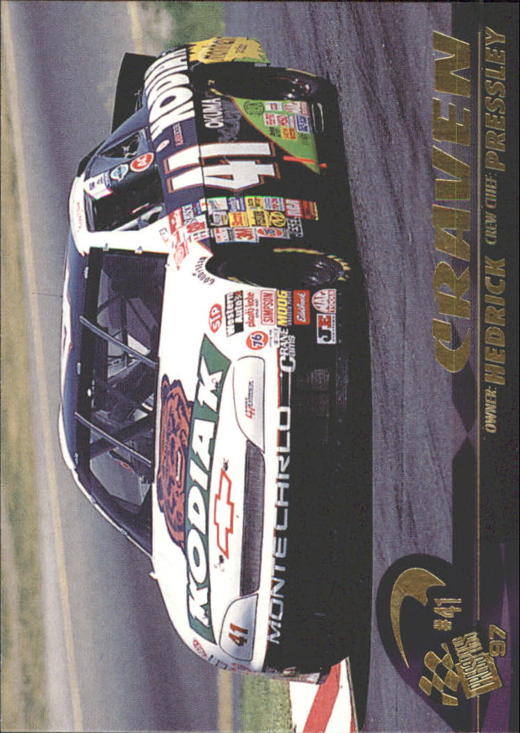 1997 Press Pass #41 Ricky Craven's Car
