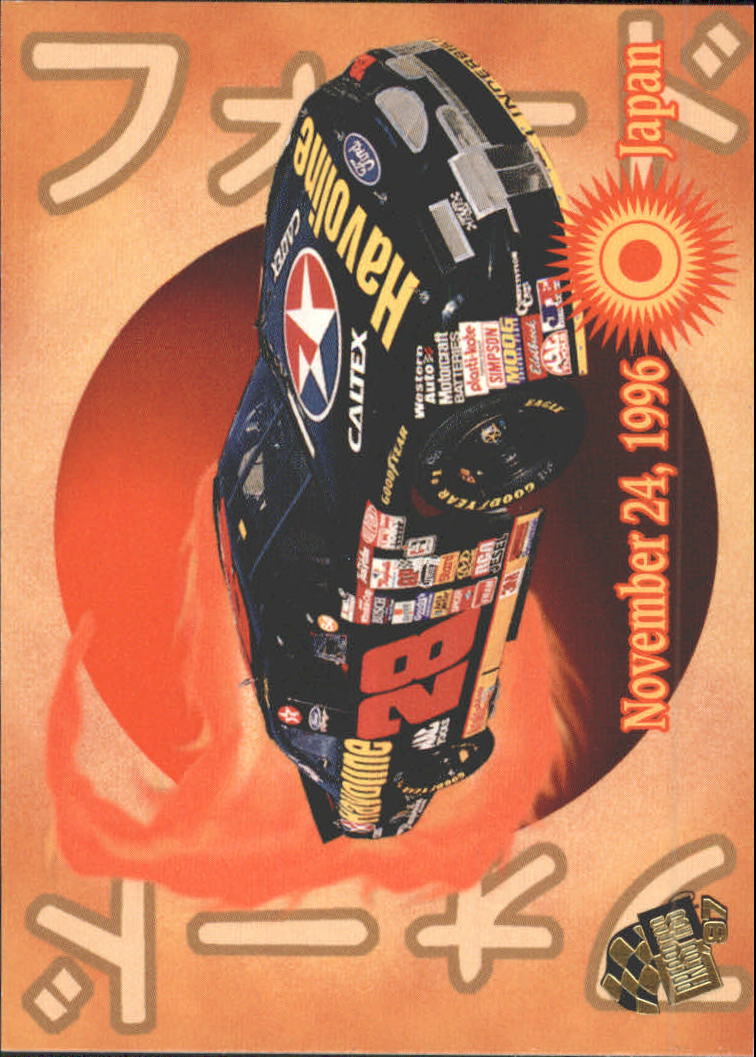 1997 Press Pass #58 Ernie Irvan's Car