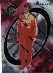 1997 Pinnacle Totally Certified Platinum Red #21 Michael Waltrip