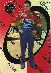 1997 Pinnacle Certified Mirror Red #24 Jeff Gordon