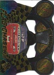 1998 Press Pass Premium Flag Chasers #FC24 Jeff Gordon's Car