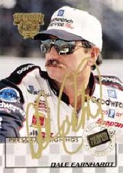 1998 Press Pass Signings Gold #3 Dale Earnhardt/Press Pass Premium/VIP
