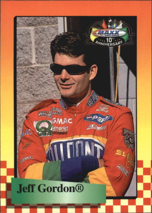 1998 Maxx 10th Anniversary #24 Jeff Gordon