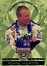 1998 Wheels High Gear Pure Gold #PG5 Mark Martin