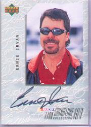 1999 Upper Deck Victory Circle Signature Collection #EI Ernie Irvan