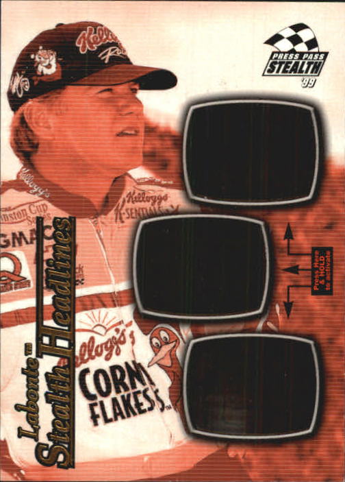 1999 Press Pass Stealth Headlines #SH9 Terry Labonte