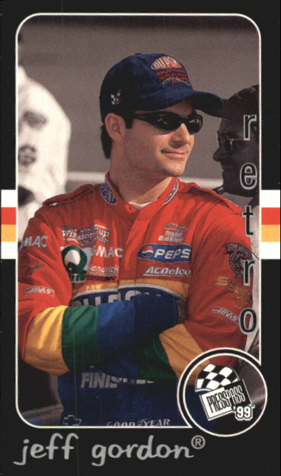 1999 Press Pass #101 Jeff Gordon RET