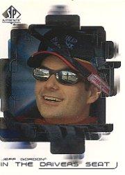 1999 SP Authentic In the Driver's Seat #DS10 Jeff Gordon
