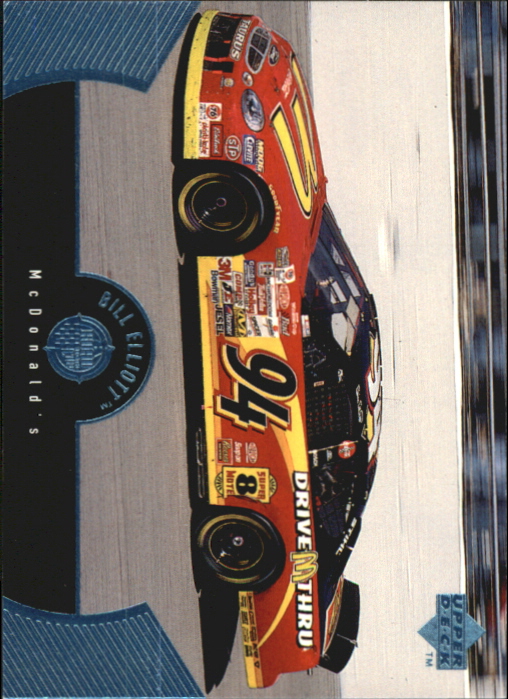 1999 Upper Deck Road to the Cup #56 Bill Elliott's Car