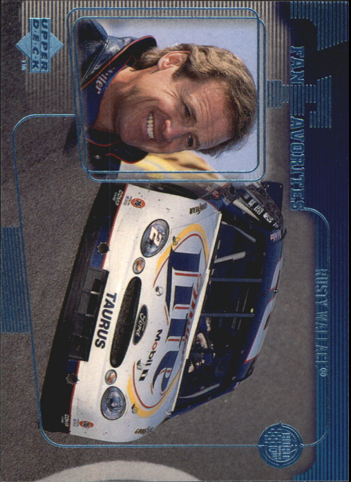 1999 Upper Deck Road to the Cup #75 Rusty Wallace FF
