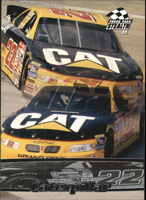 1999 Press Pass Stealth #5 Ward Burton's Car