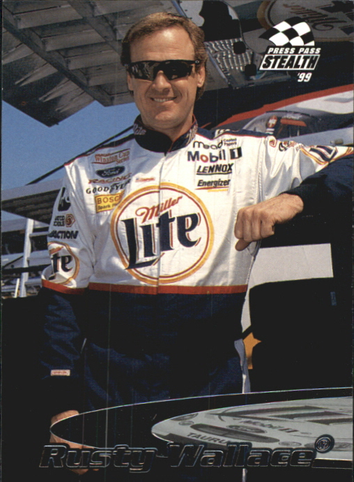 1999 Press Pass Stealth #34 Rusty Wallace