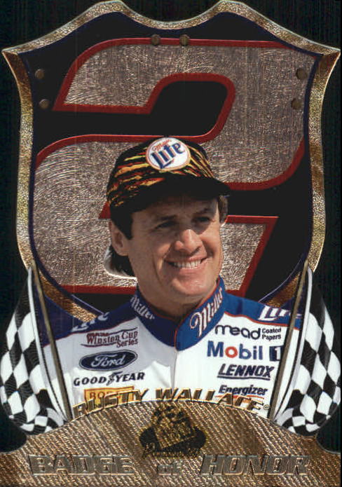 1999 Press Pass Premium Badge of Honor #BH1 Rusty Wallace