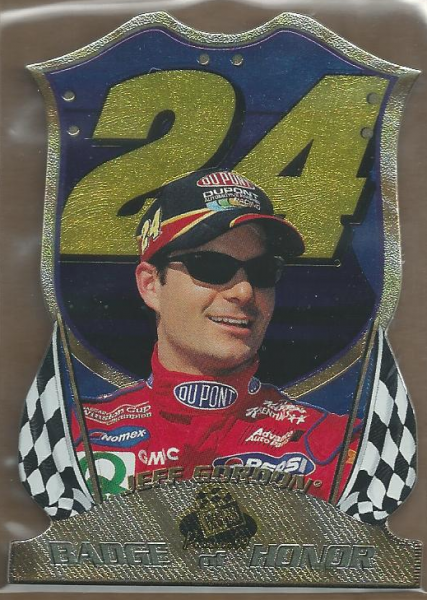 1999 Press Pass Premium Badge of Honor #BH10 Jeff Gordon