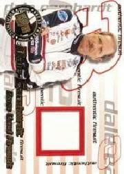 2000 Press Pass Premium Race Used Firesuit #F3 Dale Earnhardt