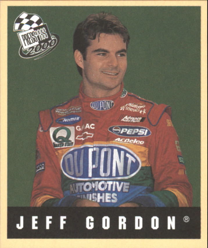 2000 Press Pass Techno-Retro #TR8 Jeff Gordon