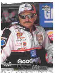 2000 Upper Deck Victory Circle Exclusives Level 1 Silver #9 Dale Earnhardt