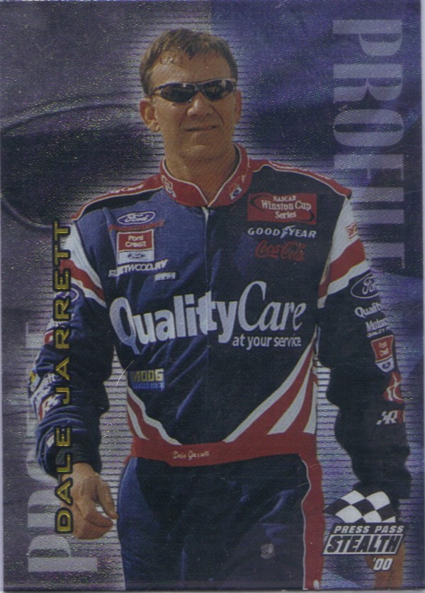2000 Press Pass Stealth Profile #PR1 Dale Jarrett