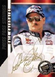 2000 Press Pass Signings Gold #9 Dale Earnhardt/100