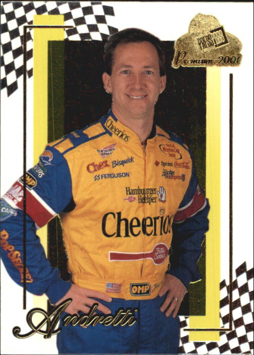 2001 Press Pass Premium #1 John Andretti
