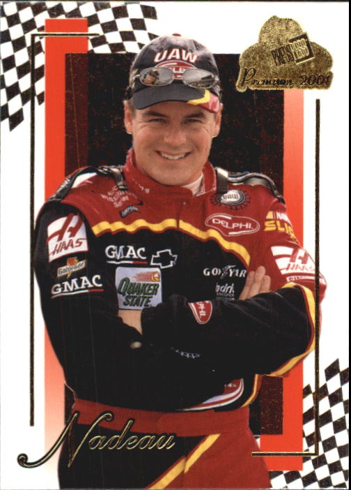 2001 Press Pass Premium #12 Jerry Nadeau