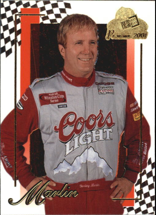2001 Press Pass Premium #13 Sterling Marlin