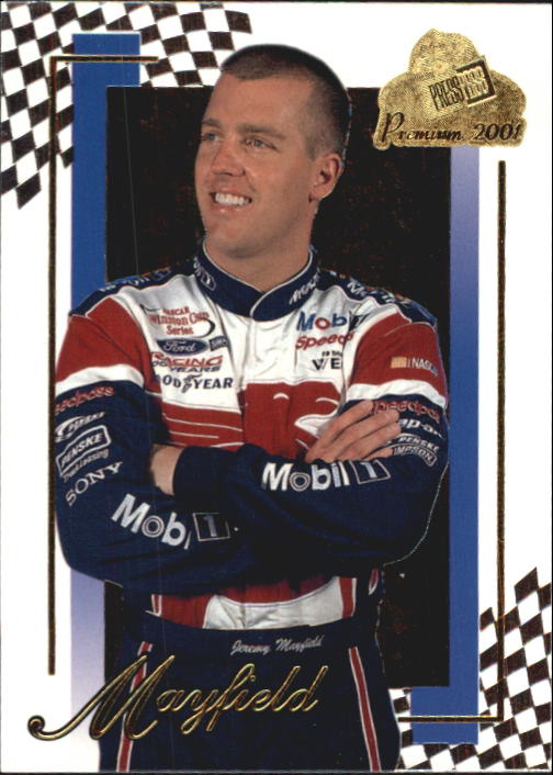 2001 Press Pass Premium #15 Jeremy Mayfield