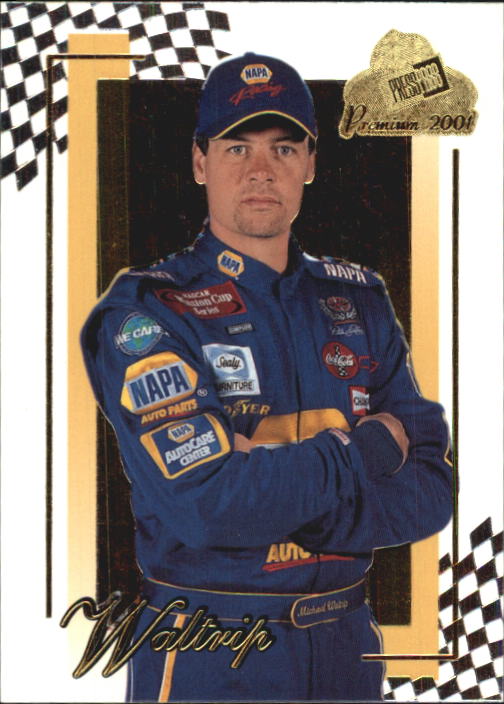 2001 Press Pass Premium #27 Michael Waltrip
