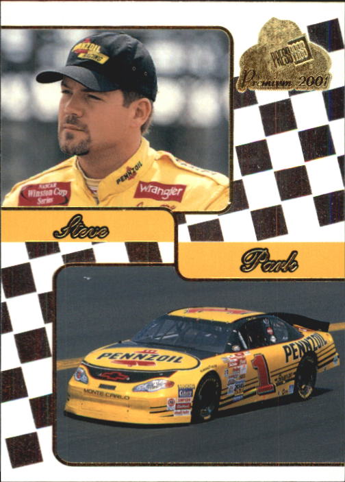 2001 Press Pass Premium #28 Steve Park