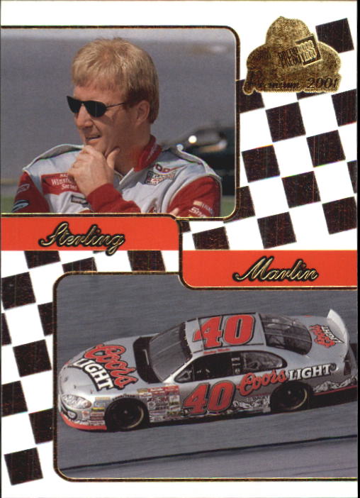 2001 Press Pass Premium #41 Sterling Marlin