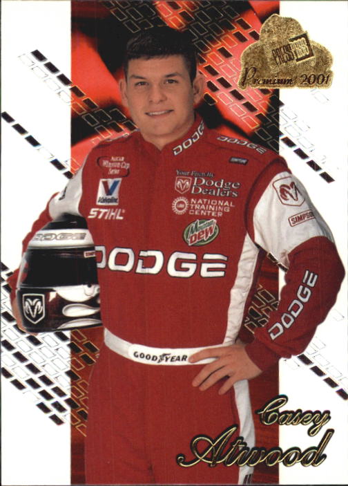2001 Press Pass Premium #45 Casey Atwood