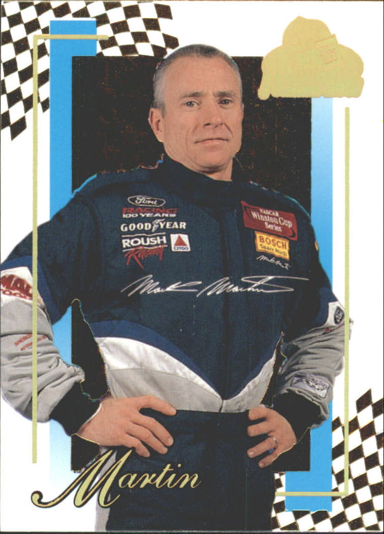 2001 Press Pass Premium Gold #14 Mark Martin