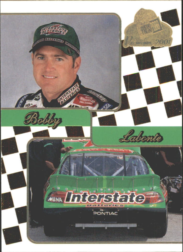 2001 Press Pass Premium Gold #34 Bobby Labonte