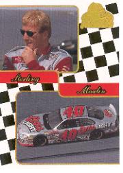 2001 Press Pass Premium Gold #41 Sterling Marlin